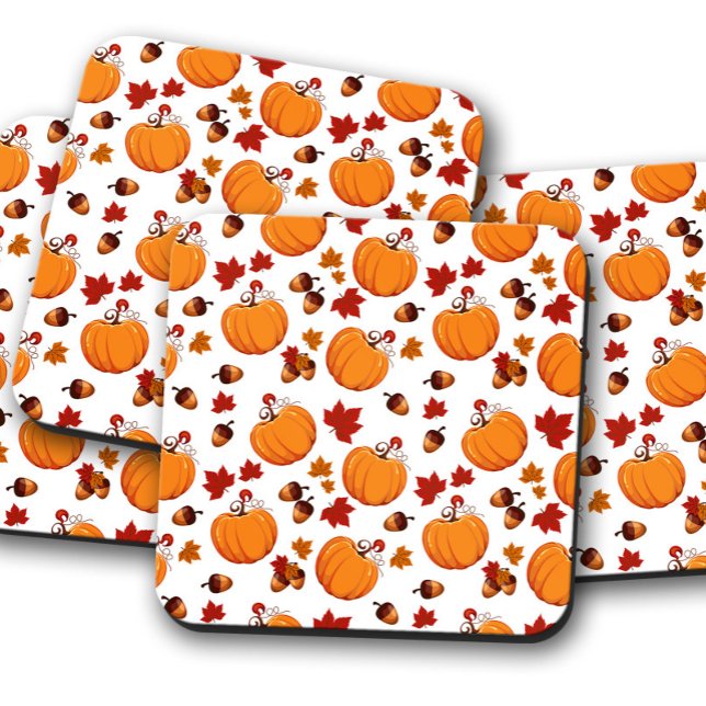 Posavasos Calabazas de calabaza| Pascua de bebida de corcho  (Subido por el creador)