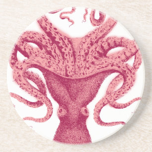 Posavasos Calamar de Kraken del pulpo