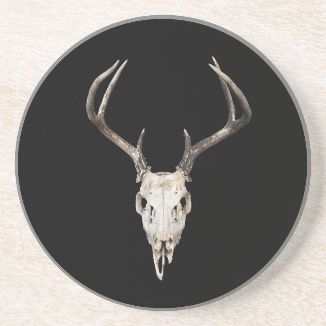Posavasos Calavera de ciervo - Antlers - Outfitter - Taxider (Frente)