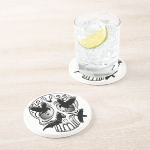 Posavasos Calaveras decorativas de Halloween