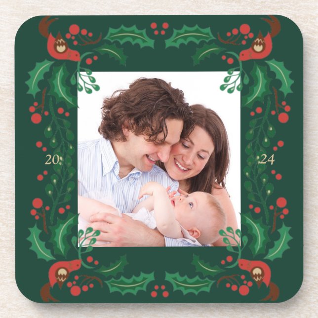 Posavasos Caleta de plástico dura (Frente)