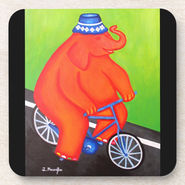 Posavasos Caleta de plástico dura (Frente)