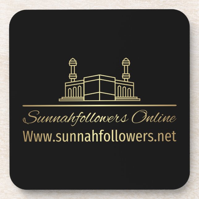 Posavasos Caleta de plástico dura (Frente)