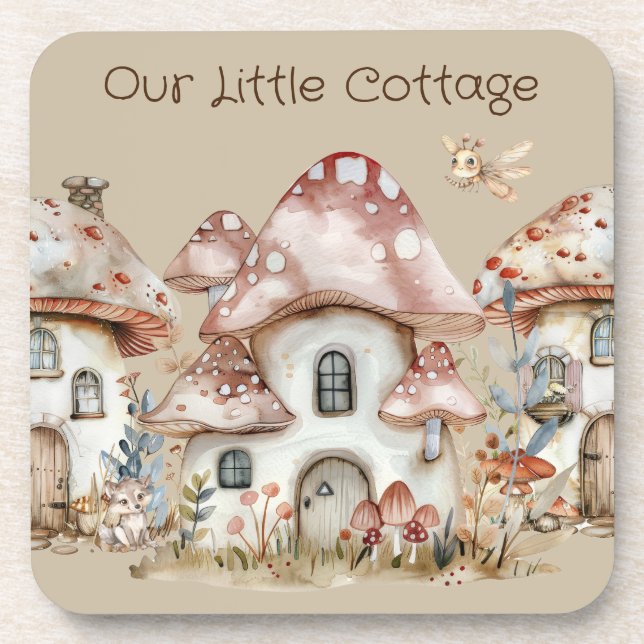 Posavasos Caleta de plástico dura (Frente)