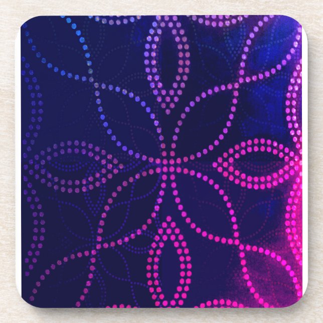 Posavasos Caleta de plástico dura (Frente)