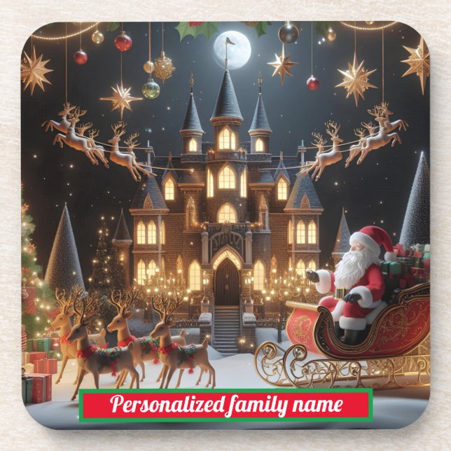 Posavasos Caleta de plástico dura (Frente)