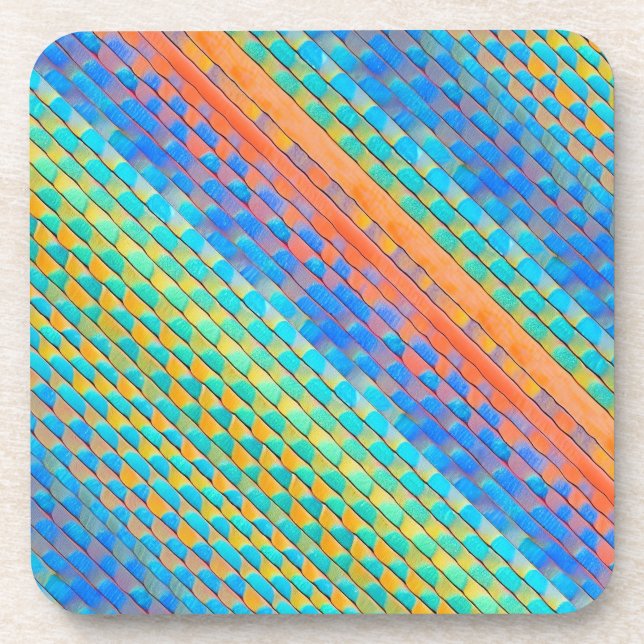 Posavasos Caleta de plástico dura (Frente)