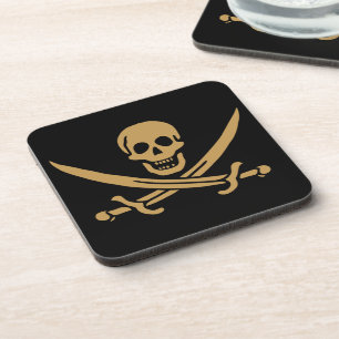 Posavasos Calico Jack, Pirata Azteca de Oro y Pirata de Cutl
