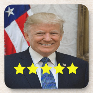 Posavasos Calificación de aprobación del presidente Donald T
