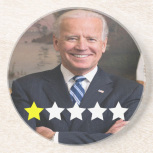 Posavasos Calificación de aprobación del presidente Joe Bide