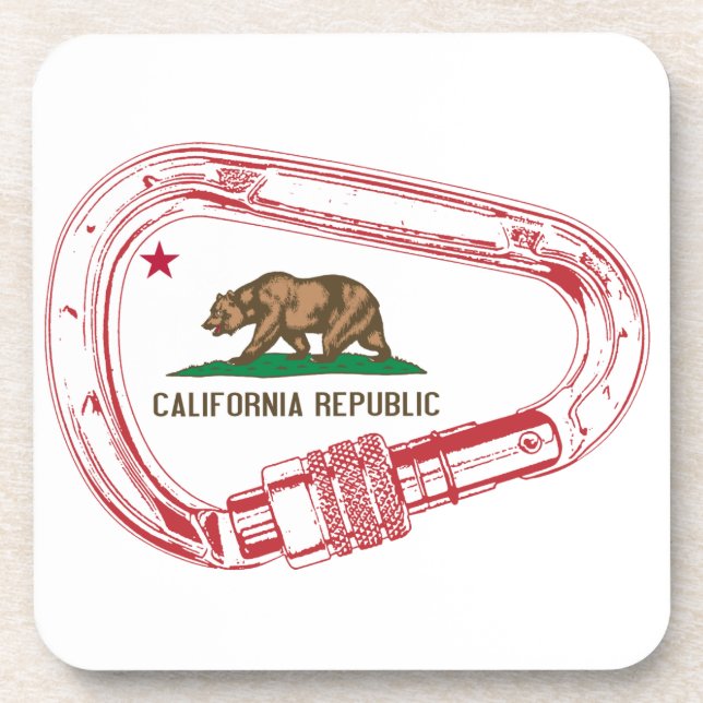 Posavasos California Climbing Carabiner (Frente)
