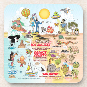 Posavasos California del Sur