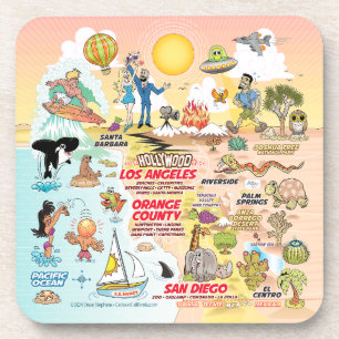 Posavasos California del Sur