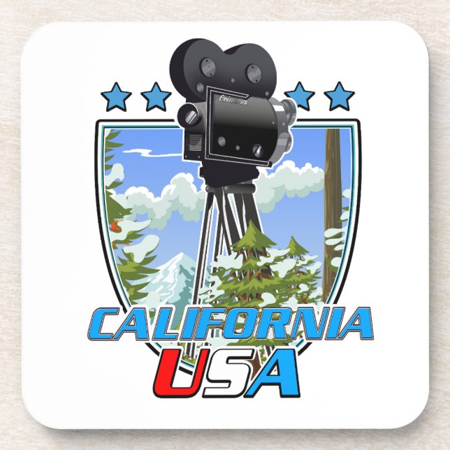 Posavasos California EE. UU. (Frente)