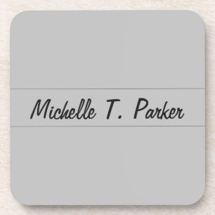 Posavasos Calilización minimalista simple y elegante profesi