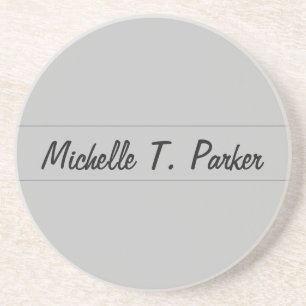 Posavasos Calilización minimalista simple y elegante profesi