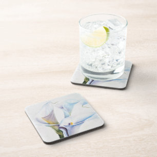 POSAVASOS CALLA BLANCA LILIES COASTERS
