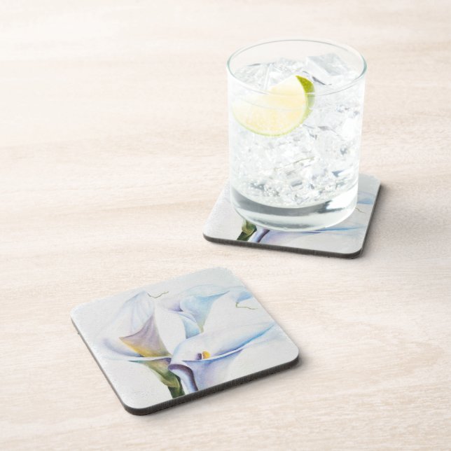 POSAVASOS CALLA BLANCA LILIES COASTERS (Lado Derecho)