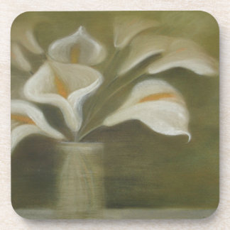 Posavasos Calla Corta Flores En Una Vida Artística Vase