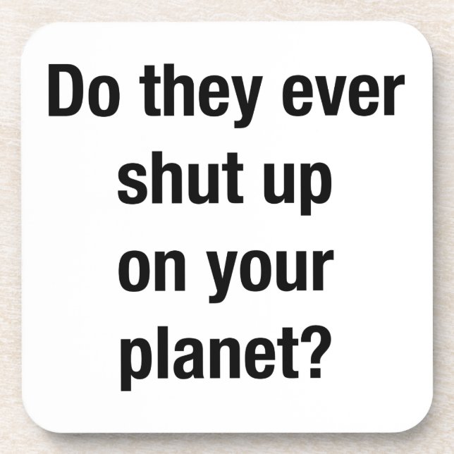 POSAVASOS ¡CÁLLATE! (Frente)