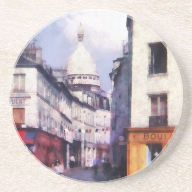 Posavasos Calle de París (Frente)