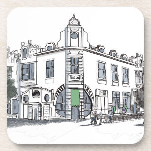Posavasos calle del casco antiguo
