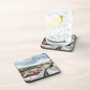 Posavasos Calle del centro de Praga