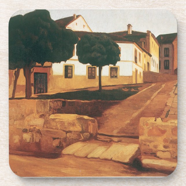Posavasos Calle en Ávila, Rivera (Frente)
