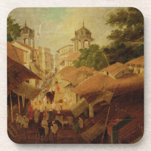 Posavasos Calle en Patna, c.1825 (aceite en lona)