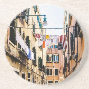 Posavasos Calle estrecha de Venecia