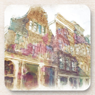 Posavasos Calles de Amsterdam vieja