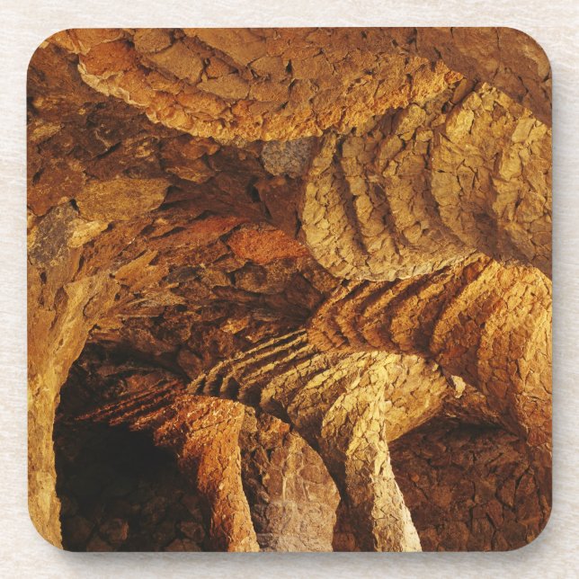 Posavasos Cámara acorazada interior (piedra) (Frente)