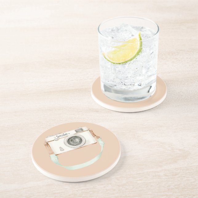 Posavasos Cámara de Crema de Menta (Lado)