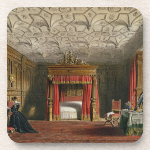 Posavasos Cámara embutida, Sizergh, Westmoreland, 1849 (w/c
