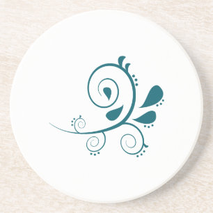 Posavasos Cámaras de vectores de curvas Paisley