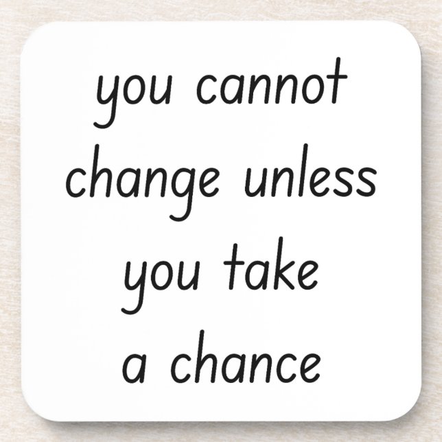 Posavasos Cambiar la escoria de plástico dura (Frente)