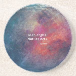 Posavasos Cambio de clima: Los "hombres discuten - diseño d