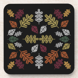 Posavasos Cambio Estacional Caída de Hojas de Otoño