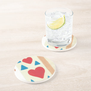 Posavasos Camino de Amor Piedra Coaster