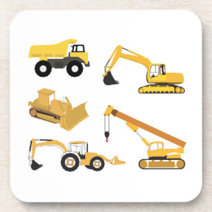 Posavasos Camiones de construcción