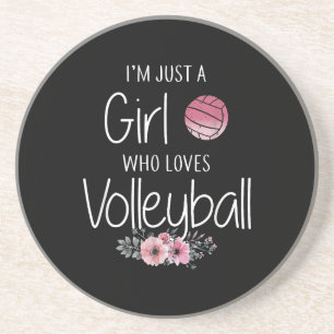 Posavasos Camisas De Voleibol Para Las Adolescentes Chicas