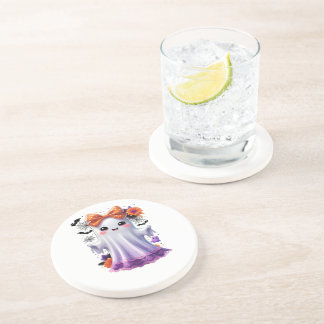 Posavasos Camiseta espeluznante de Halloween - Tee gráfico d