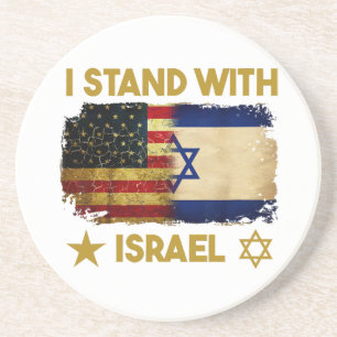 Posavasos Camiseta Me Siento Con Israel Me Siento Con Israel