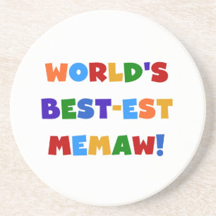Posavasos Camisetas brillantes de los colores del Mejor-est