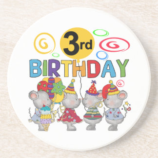 Posavasos Camisetas de cumpleaños y regalos para ratones