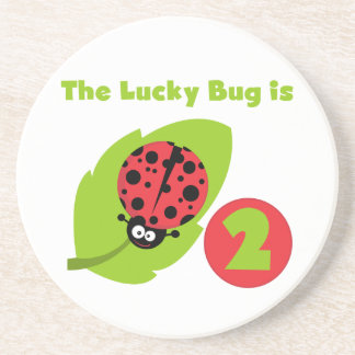 Posavasos Camisetas y regalos de cumpleaños de Lucky Bug