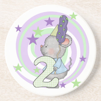 Posavasos Camisetas y regalos del segundo cumpleaños del rat