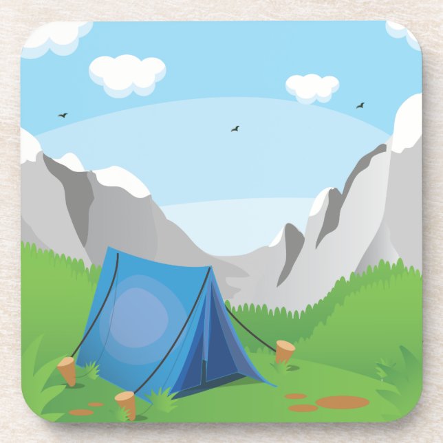 Posavasos Campamento (Frente)