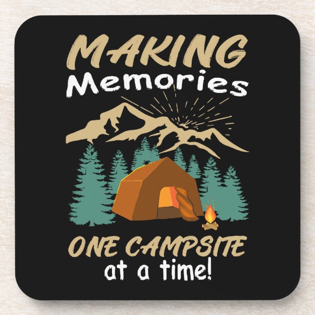 Posavasos CAMPAMENTO Creando Recuerdos (Frente)