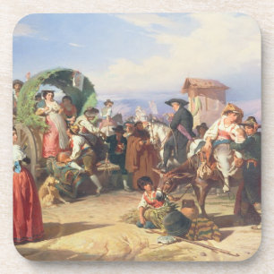 Posavasos Campesinos de la Campaña, 1860 (aceite en lona)